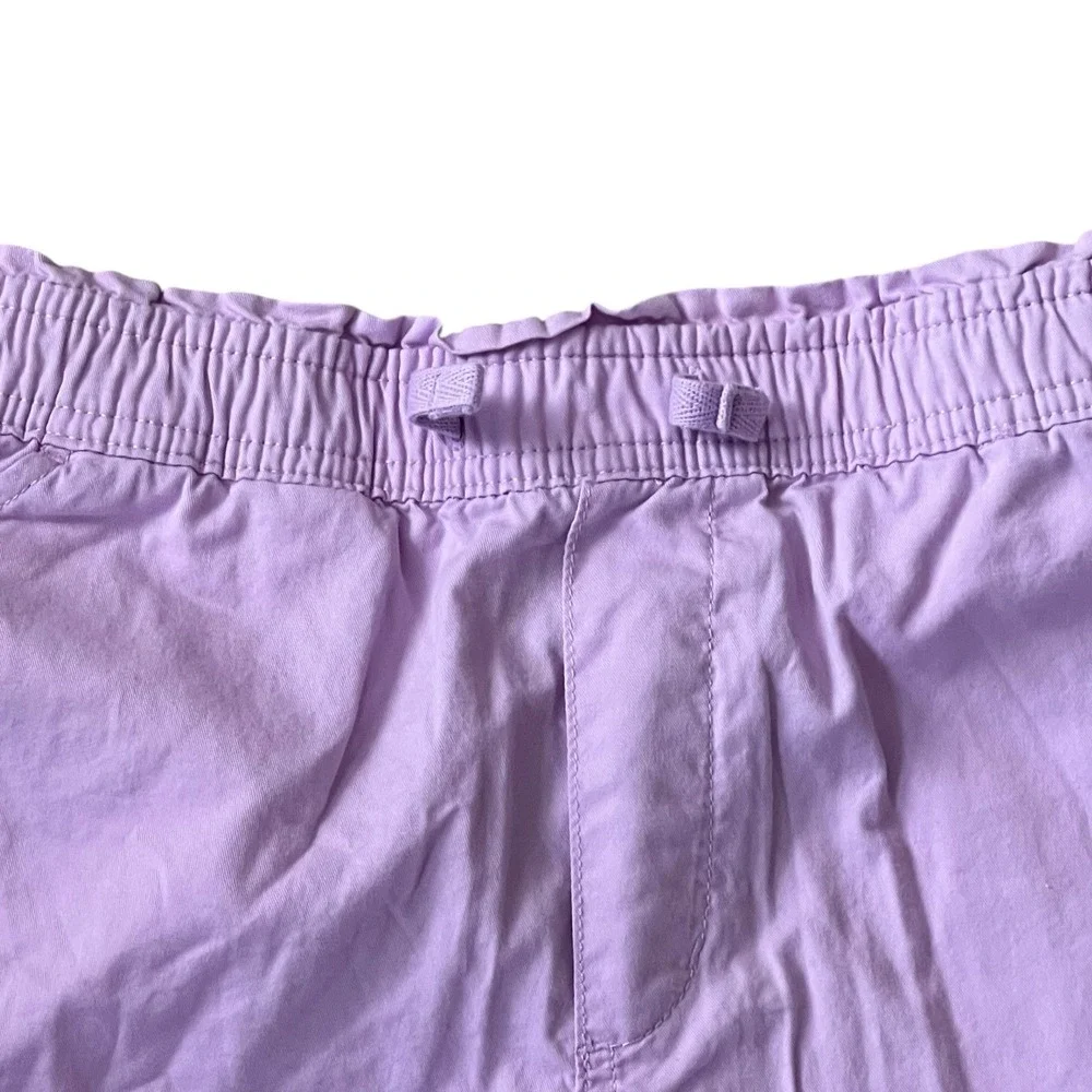 Gap Kids Girls Woven Shorts Sz XL 14/16 Orchid Bloom Purple Lightweight‎ Classic